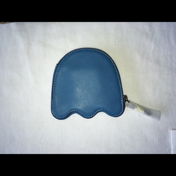 SOLDⓂ️ Coach Pac-Man Inky Ghost Coin Case - Picture 4 of 7